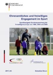 Cover: Ehrenamtliches und freiwilliges Engagement im Sport