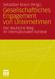 Cover: Gesellschaftliches Engagement von Unternehmen
