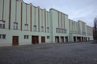 Poststadion Gebäude Poststadion Gebäude