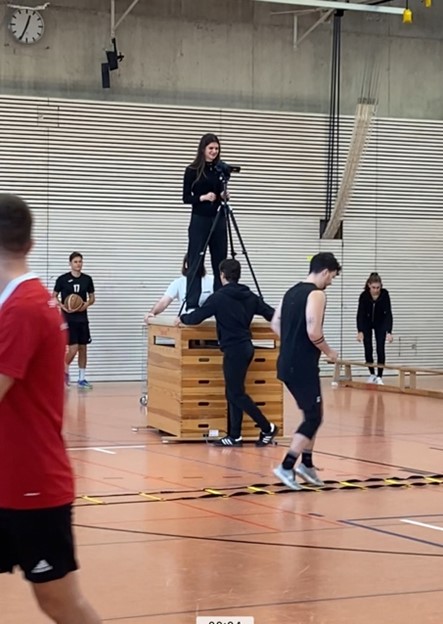 Dreharbeiten Samstag